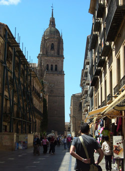Salamanca street scene